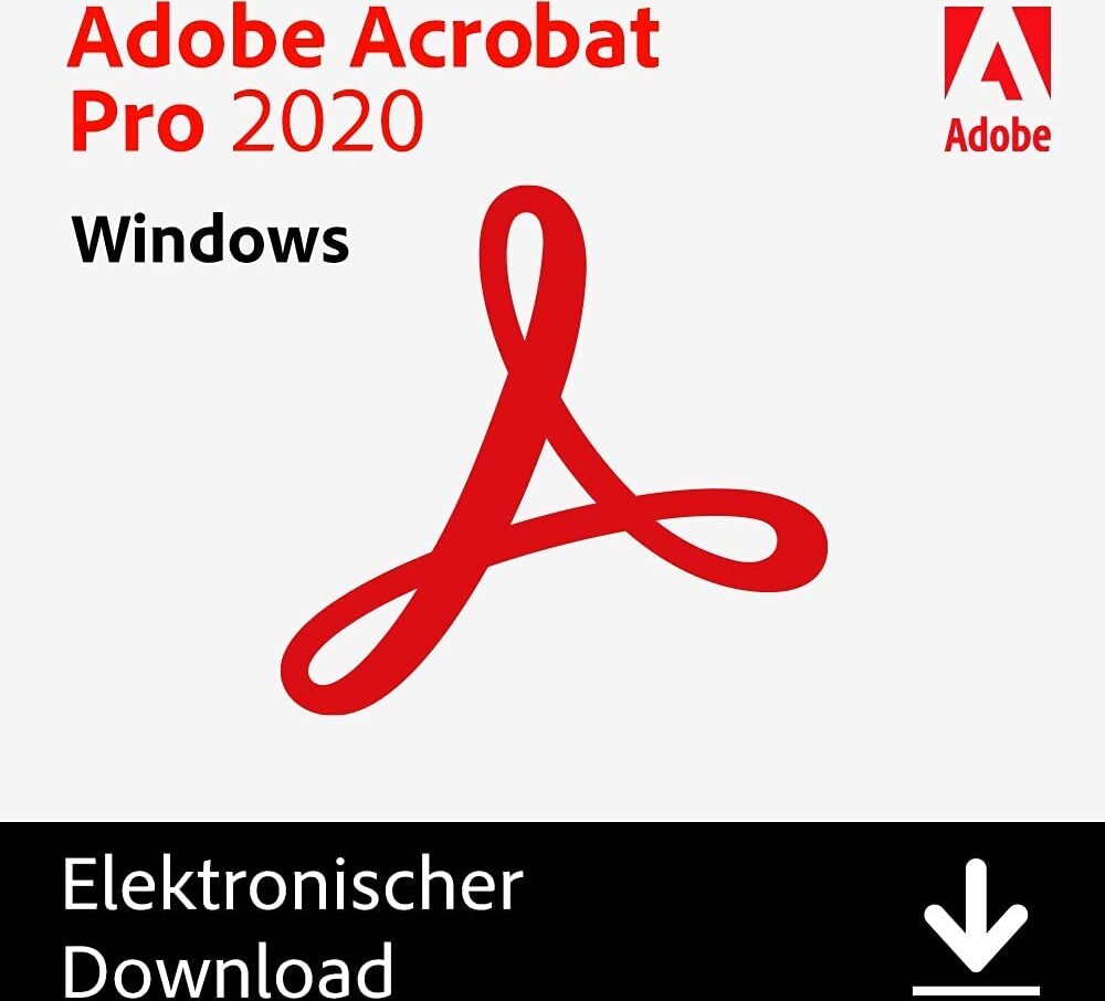 Adobe Acrobat Pro 2020, ESD (multilingual) (PC)