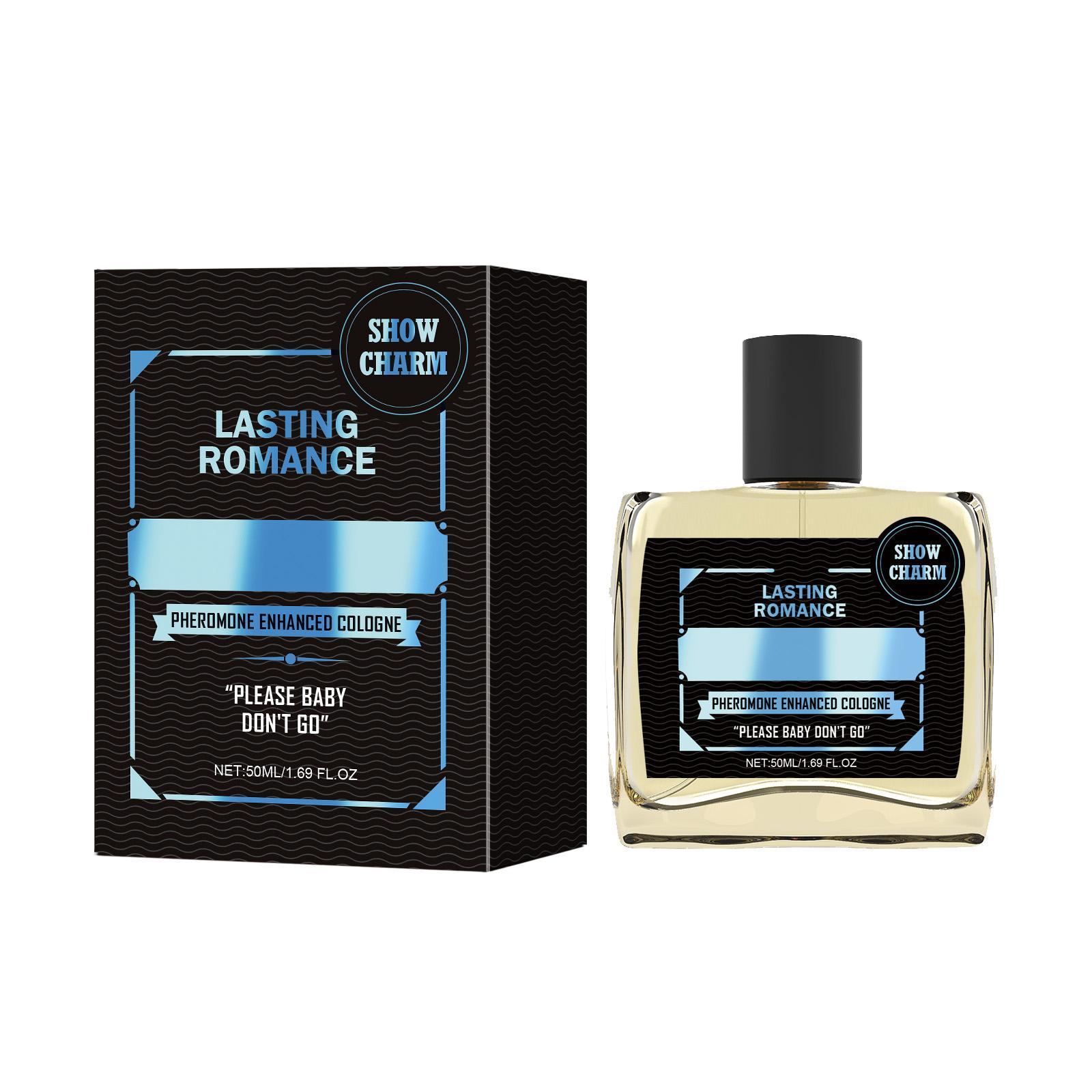 VisalTrading Herren Pheromon Parfüm, Cologne, Langanhaltender, Frischer Duft, Charmantes, Natürliches Und Elegantes Herrenparfüm