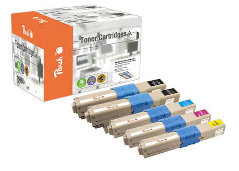 Peach PT616 Peach Toner OKI 44469704-9803 MultiPackPlus REM,KOM