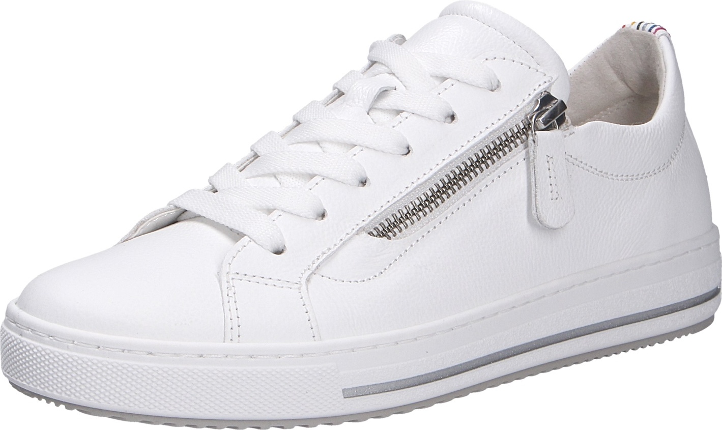 Gabor Damen Sneaker, weiß(weissmultic (50)), Gr. 3 66.518.50