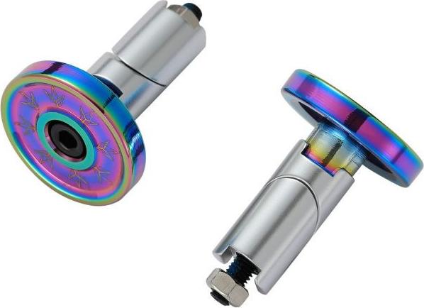 Blunt Scooters Tretroller Zubehör - Blunt Bar Ends Legierung Paar - Farbe - Ölslick