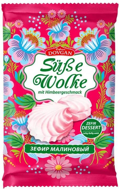 DOVGAN Süße Wolke mit Himbeergeschmack 240g