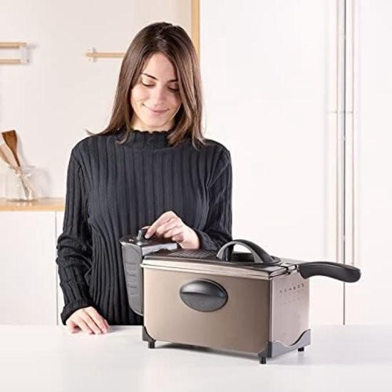 Gratyfied Friteuse 3 Liter - Doppelfritteuse - Friteuse 72476-0