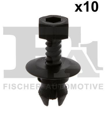 10x FA1 Clip Zier- / Schutzleiste 11-30013.10 für AUDI Q5 (8RB) 12mm