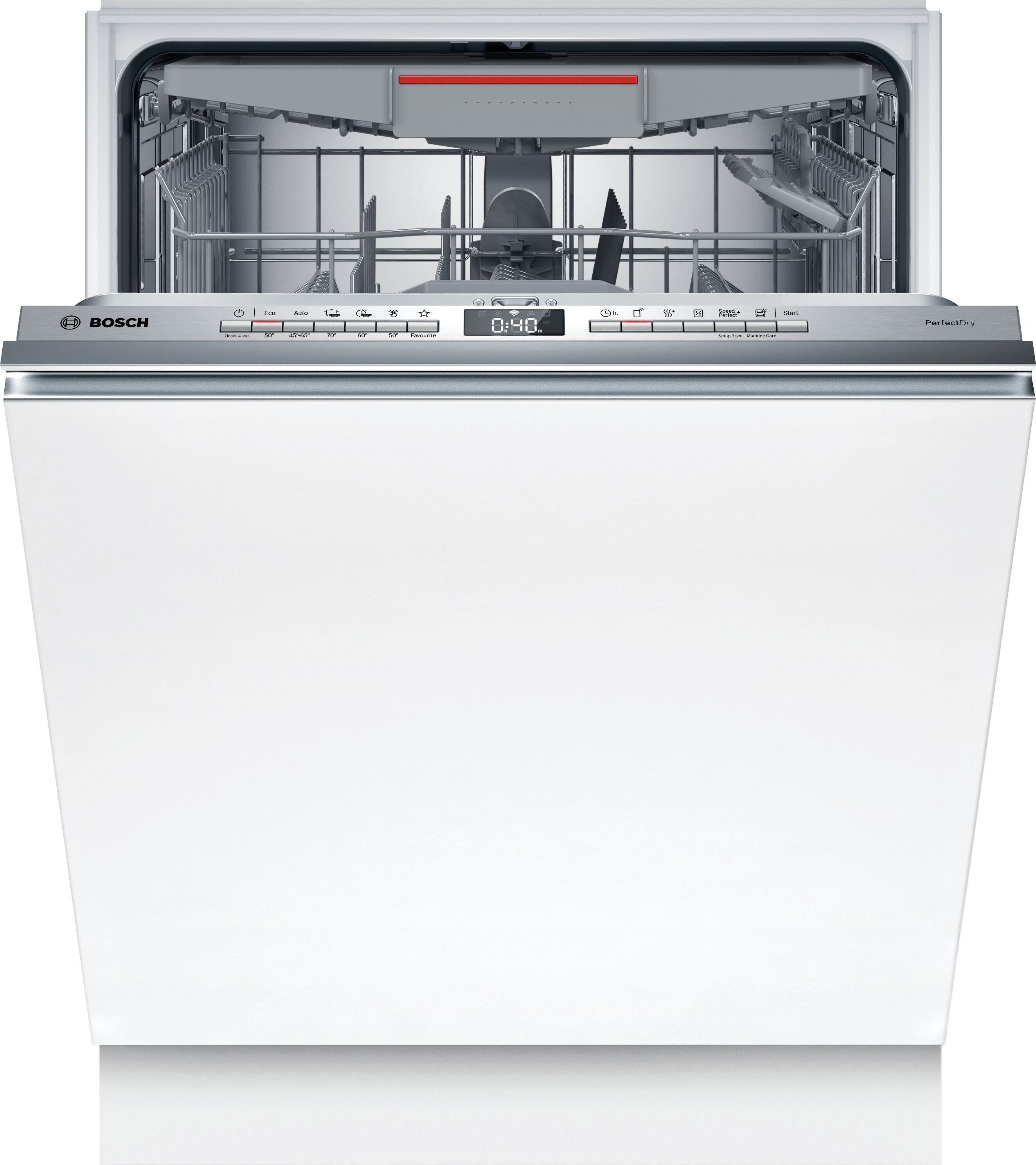 Bosch SMV6YCX02E, séria 6, plne integrovaná umývačka riadu, 60 cm