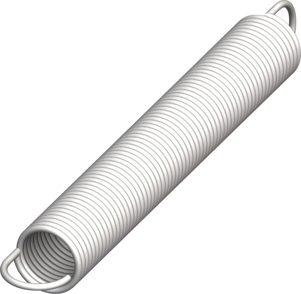alfer Zugfeder M20, M 20, Maß B: 23.5 mm Stahl roh natur 29910