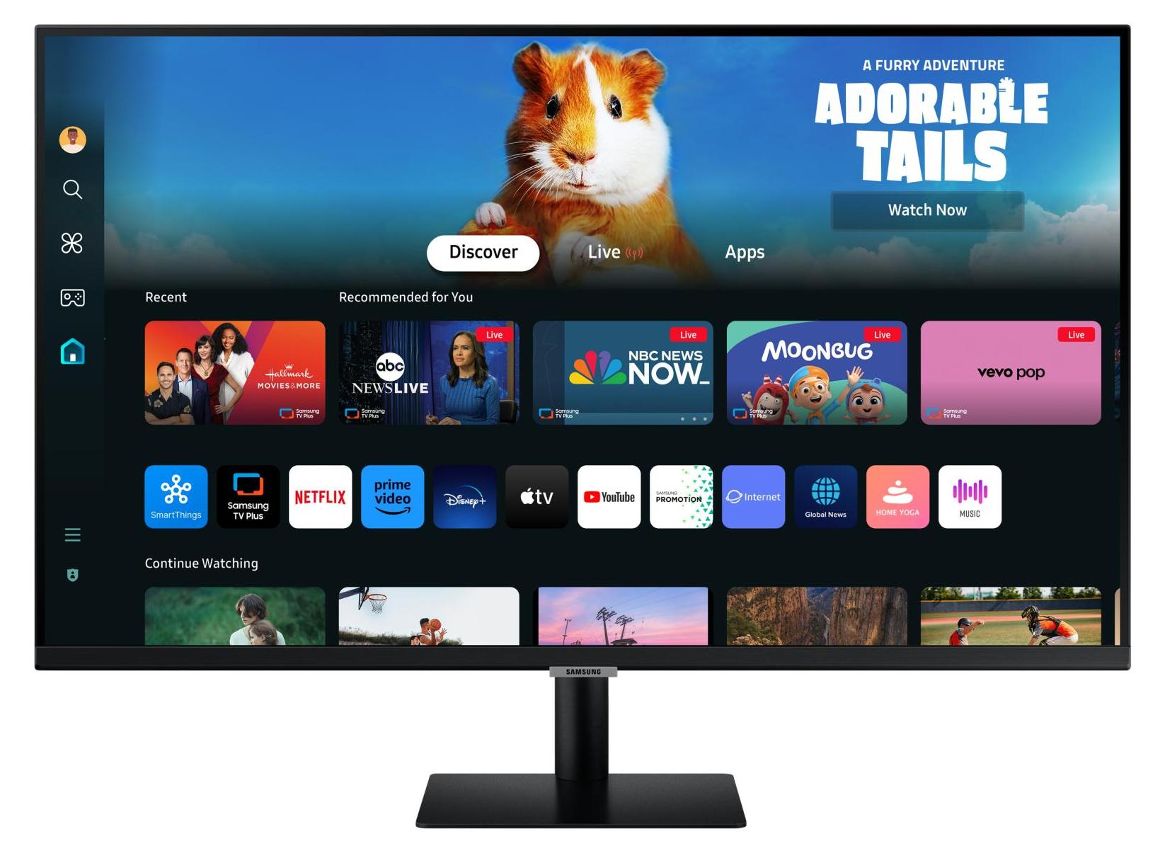 Samsung M50D, 68,6 cm (27"), 1920 x 1080 px, Full HD, LED, 4 ms, Čierna