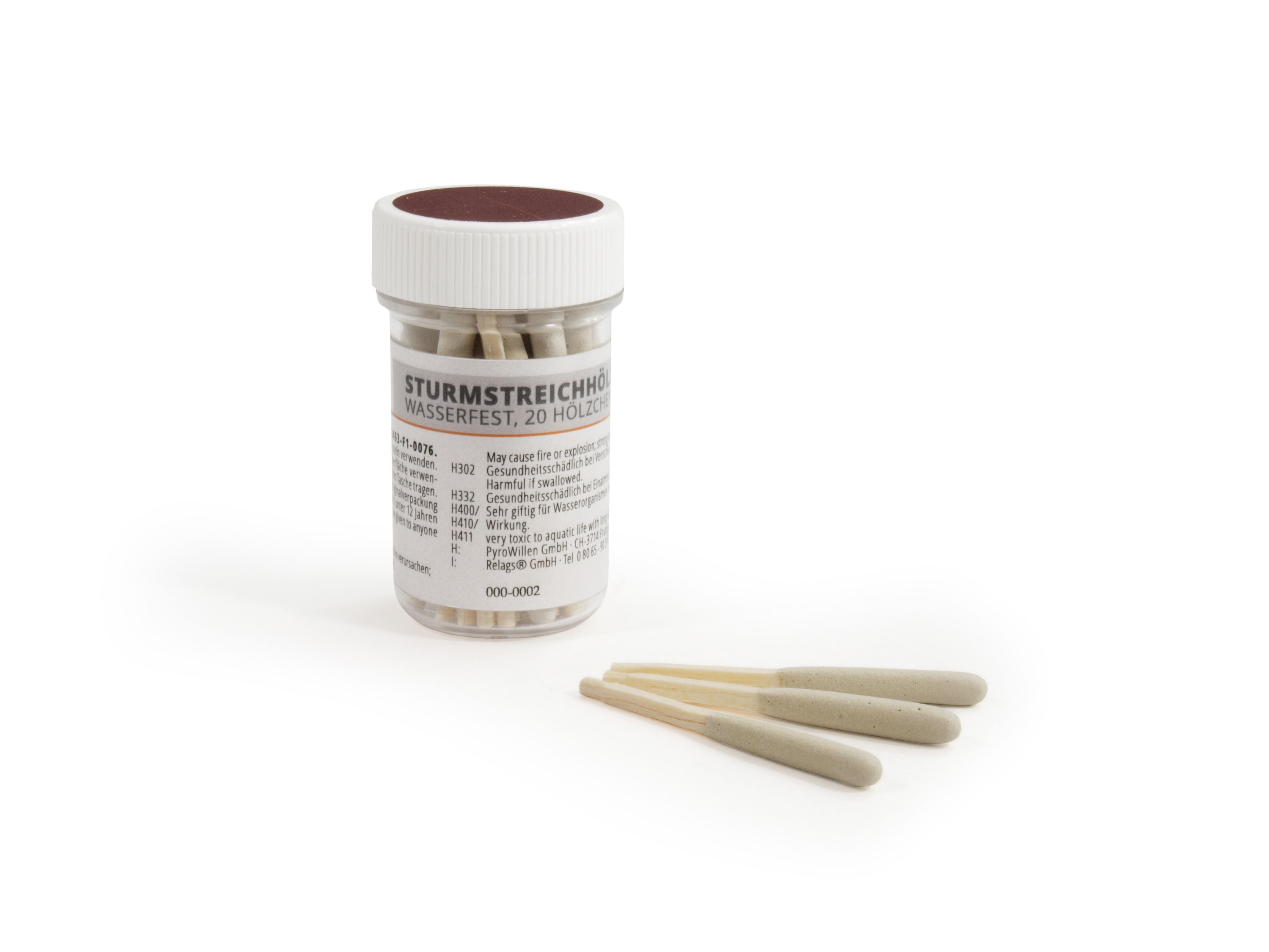 Relags Origin Outdoors Wasserfeste Sturmstreichhölzer in Dose RL620150