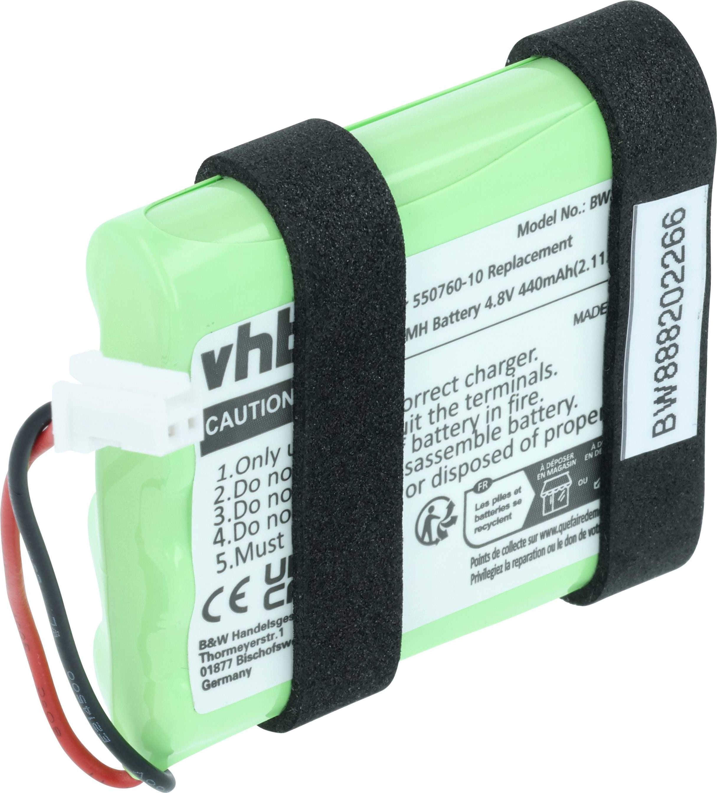 vhbw Akku kompatibel mit BMW F31 328d xDrive N47 2.0L, F31 330i B48 2.0L, F31 328i xDrive N20 2.0L, F31 328i N20 2.0L Auto (440 mAh, 4,8 V, NiMH) 169769596-27