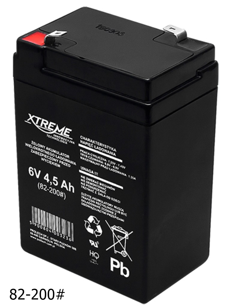 AGM Akku 6V 4,5 Ah AGM Batterie ersetzt 4 Ah 5 Ah Ladegerät STECKER 