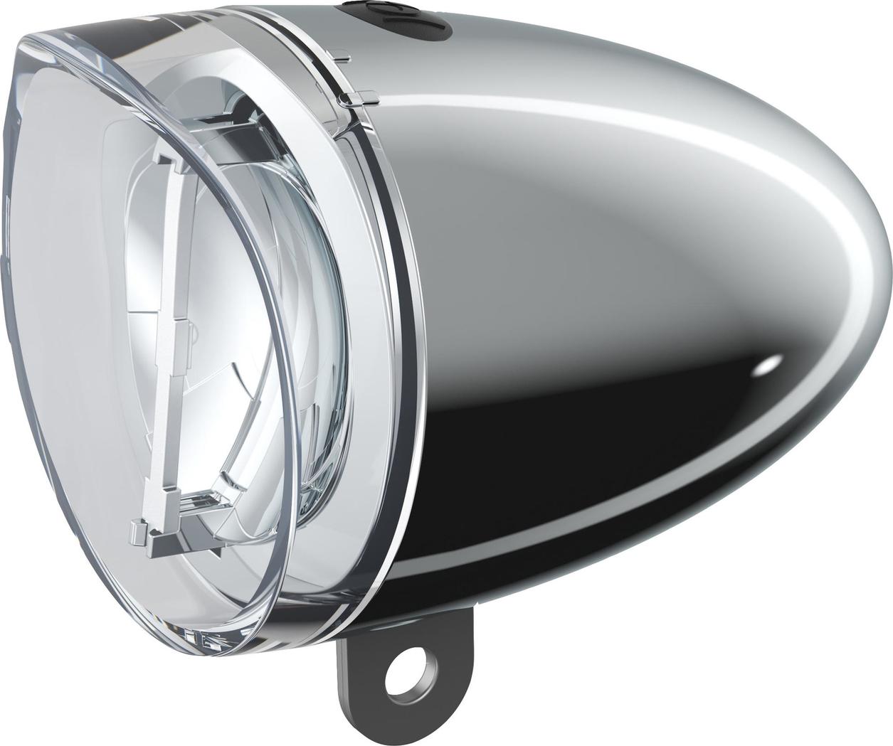 Spanninga LED-Scheinwerfer Trendo Xdoc LED fr.light Trendo XDoc Chrom H808228