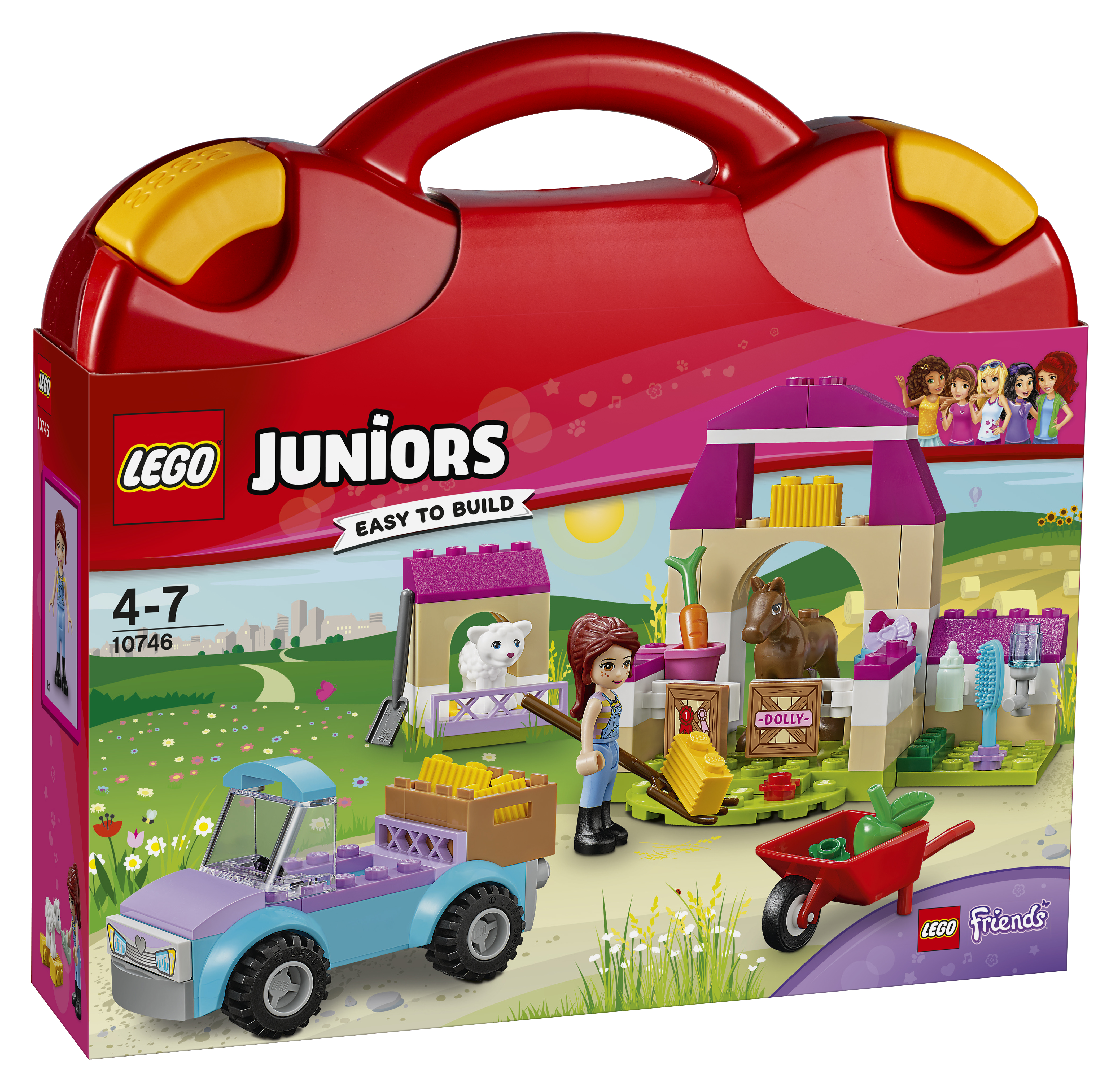 LEGO® Juniors Mias Pferdestall-Koffer 10746