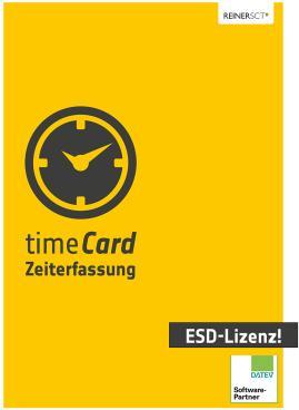 REINER SCT timeCard 10 Zeiterf. Erw. 500 MA 1 Jahr Laufzeit