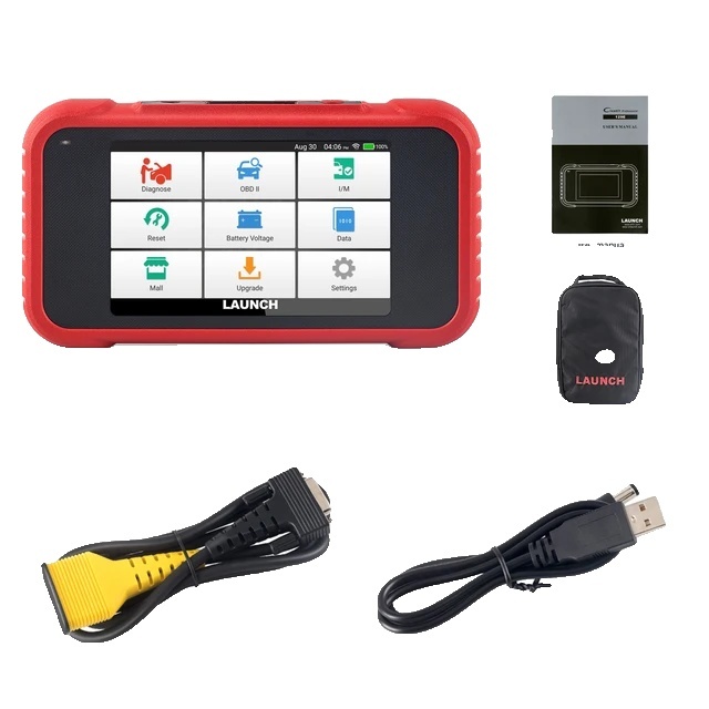 Diagnostický prístroj do auta, skener motora ABS SRS AT, doživotná bezplatná služba resetovania, CRP129E