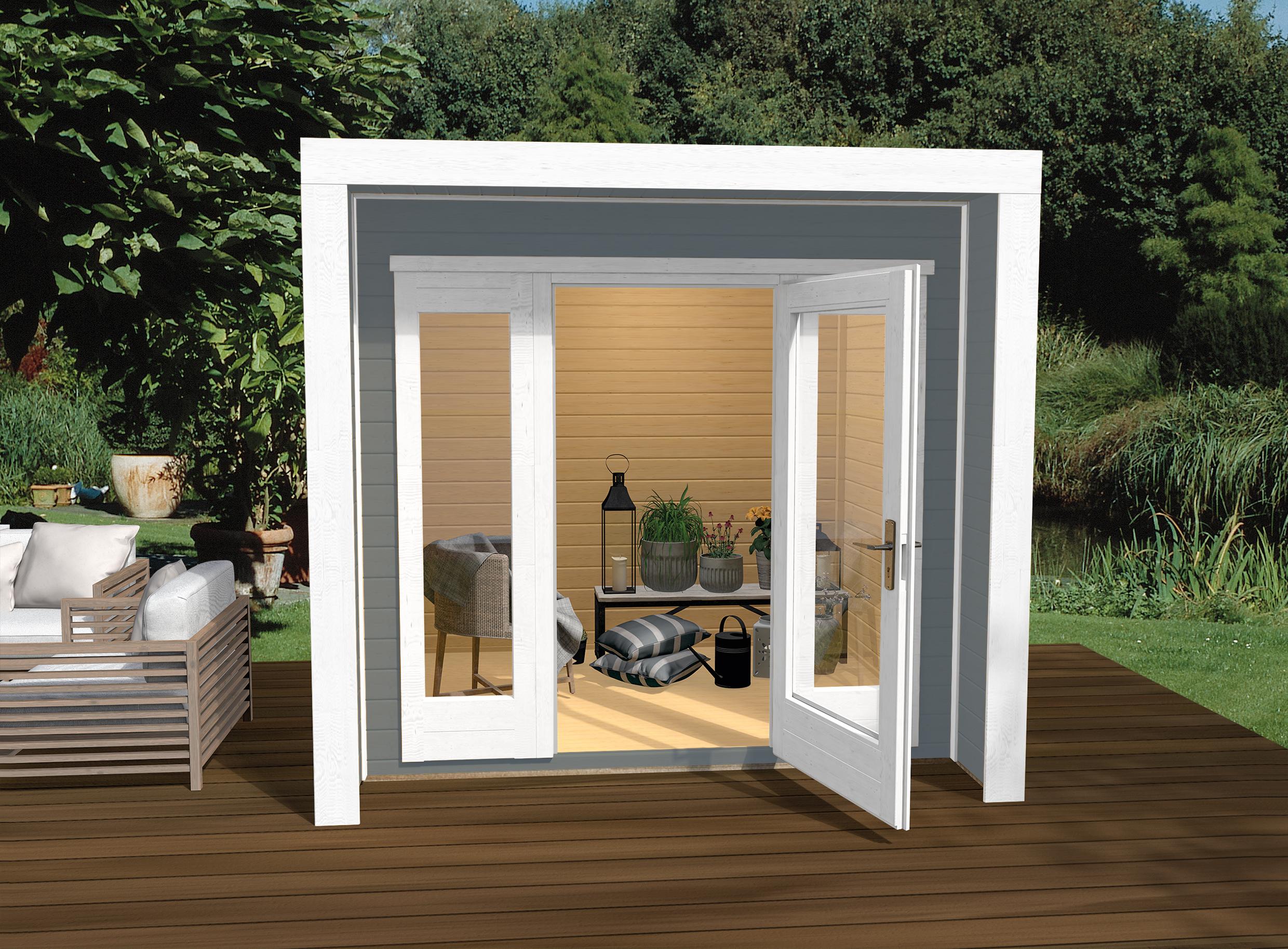 Daru 263 Gr.1, grau, ET B x T x H 245 x 250 x 227