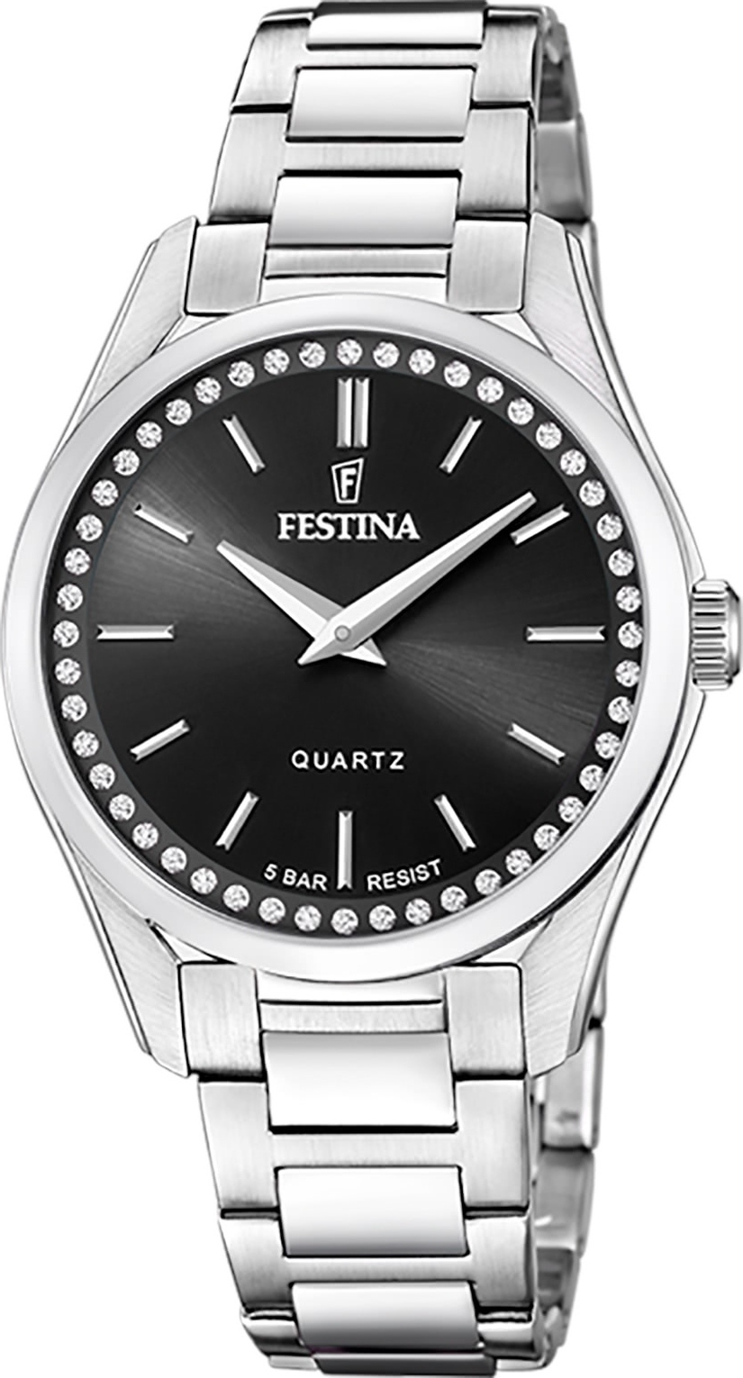 Festina dámske náramkové hodinky z nehrdzavejúcej ocele strieborné Fashion D2UF20583/4