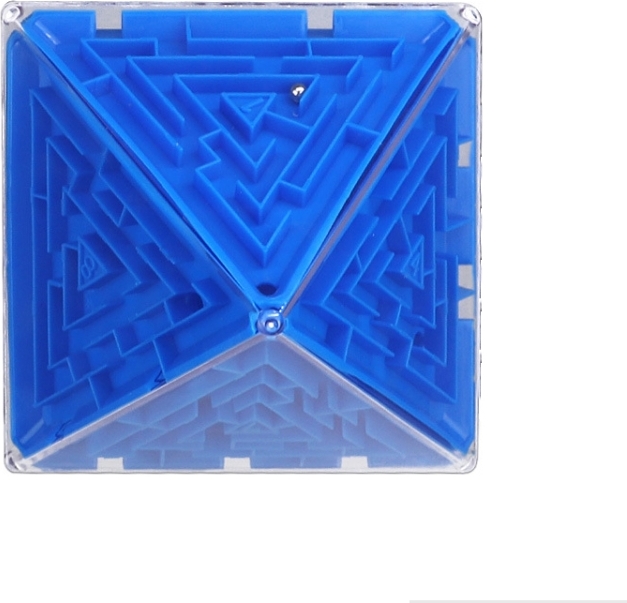 Alle Hersteller 3D Labyrinth Cube Educational Spielzeug, Stil: Octahedron - Blau