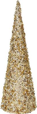 Goodwill Weihnachtsbaum Glitter Gold-Creme H 62 cm 52801