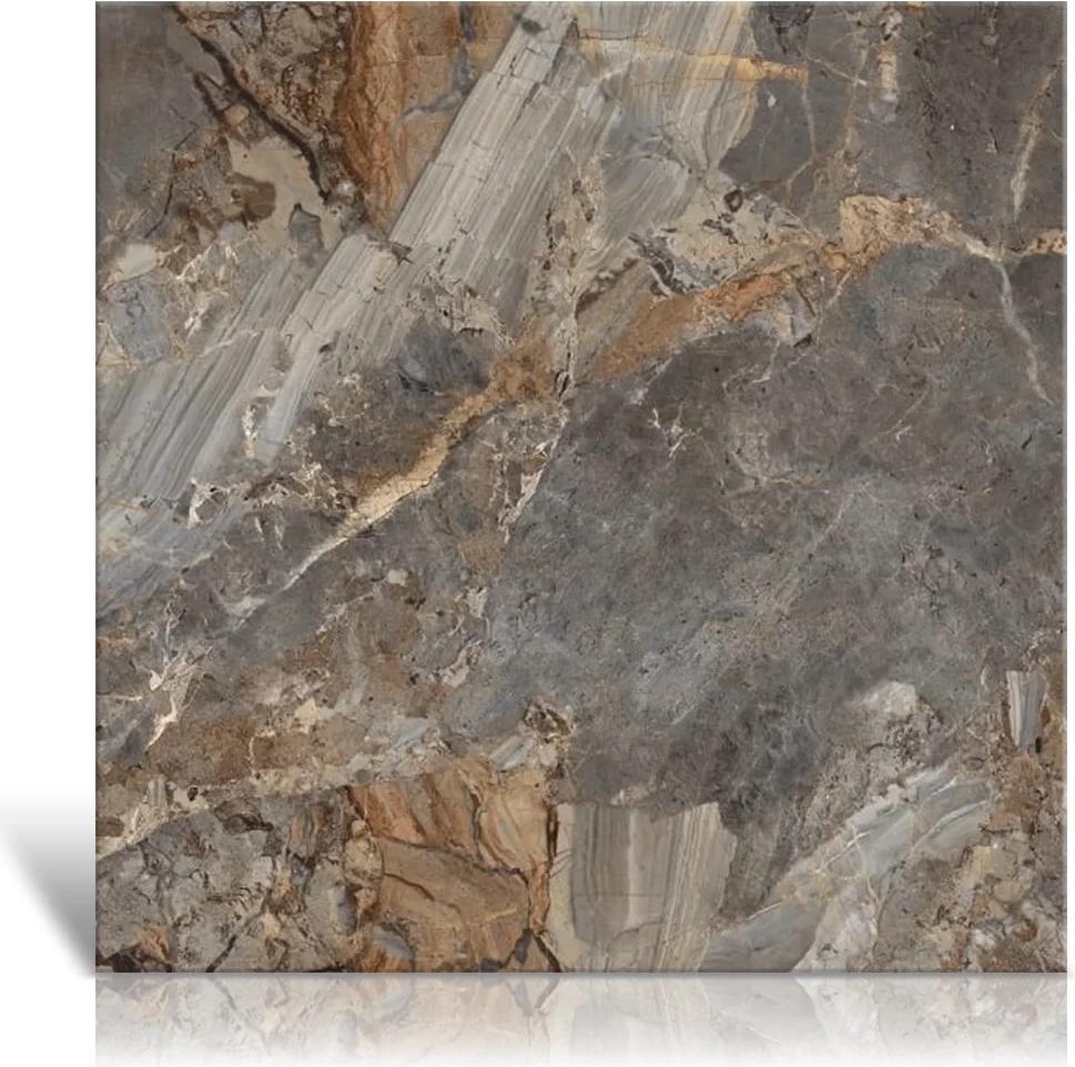 Großformatfliese Magnifica Maldivas Blue Glanz 120x120 Steinoptik Mix