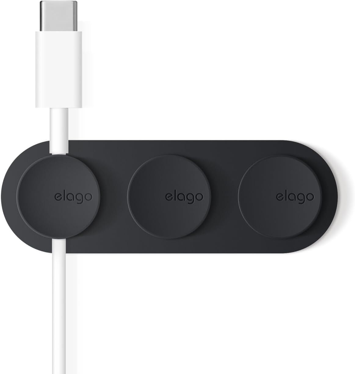 Elago Magnetisches Kabelmanagement Schwarz ECABLE-MANAGE-BK