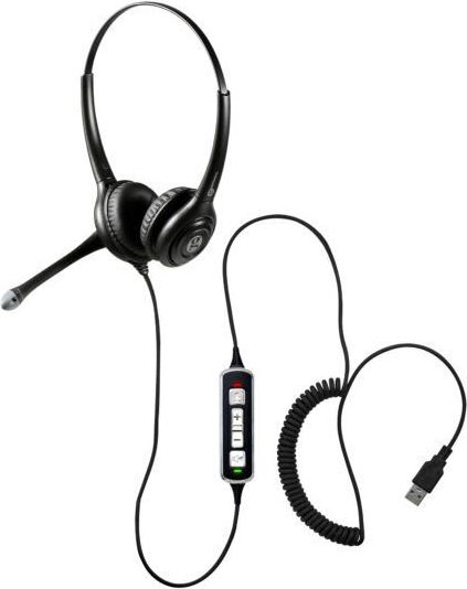 Geemarc CLA3 USB-A-Kopfhörer+ Mikrofon Hörgeraetekompatibel 64428