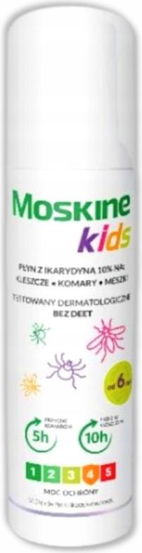 Vaco Moskine Kids pyn na kleszcze, komary i meszki, 80 ml