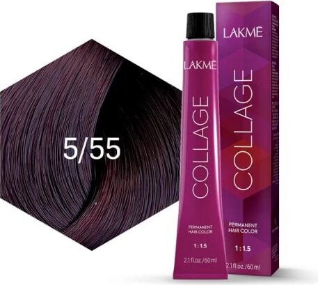 Lakmé Collage Dauerhafte Farbe Dauerhafter Farbstoff Nº 5/55 60 ml