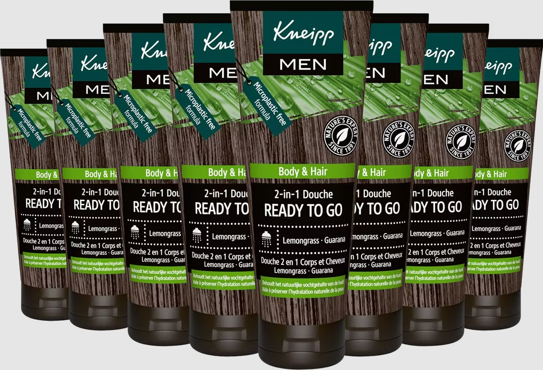 Kneipp Kneipp Dusche Ready to GO - 2-in-1 - 8x 75ml