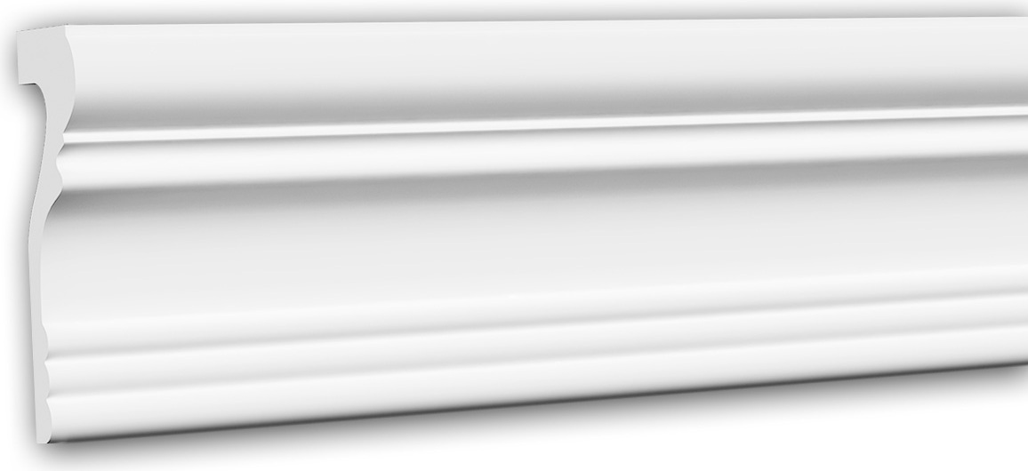 Profhome Decor PROFHOME 151355 Wand- und Friesleiste Stuckleiste Zierleiste Friesleiste 2 m