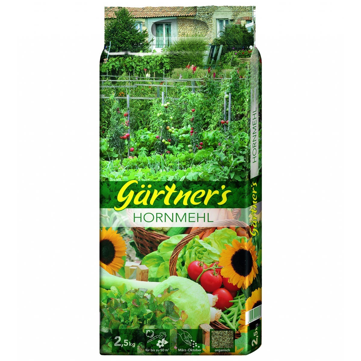 gpi Gärtner´s Biogarten Hornmehl 2,5 kg 11984