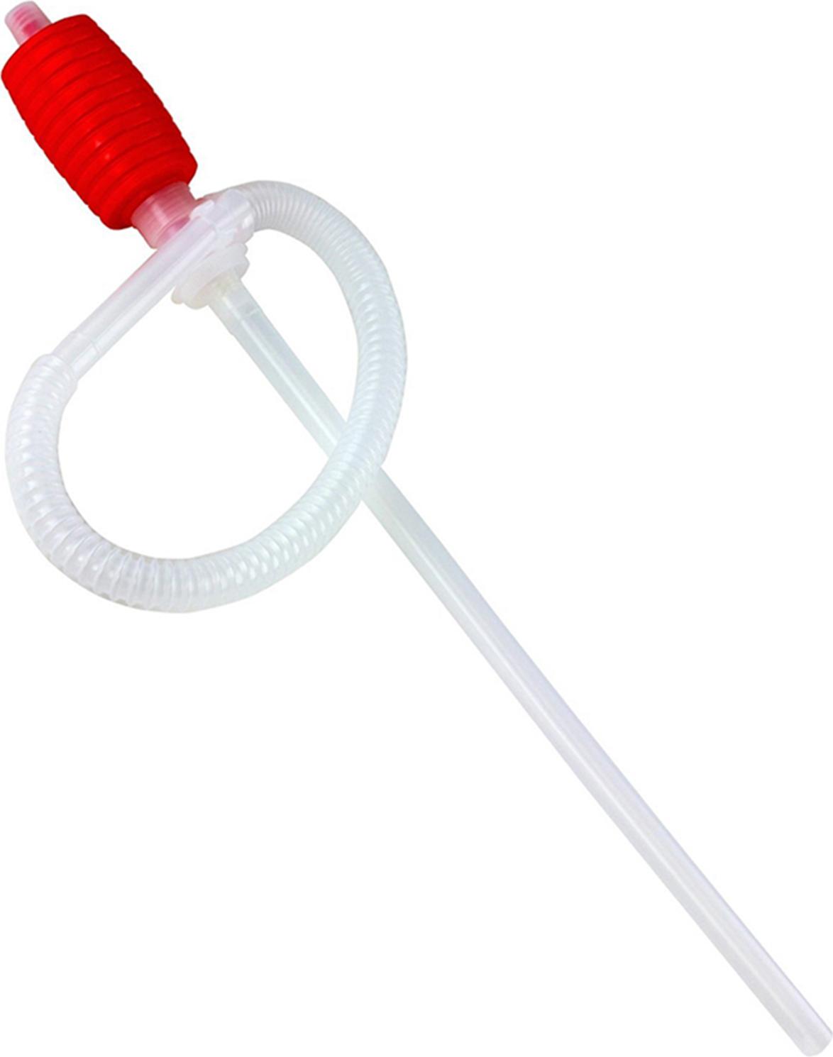 Gistuch Manuelle Flüssigkeits-/Kraftstofftransfer-Siphonpumpe, großer Quetschsiphon, 10 Liter pro Minute, mundfreies Siphonieren