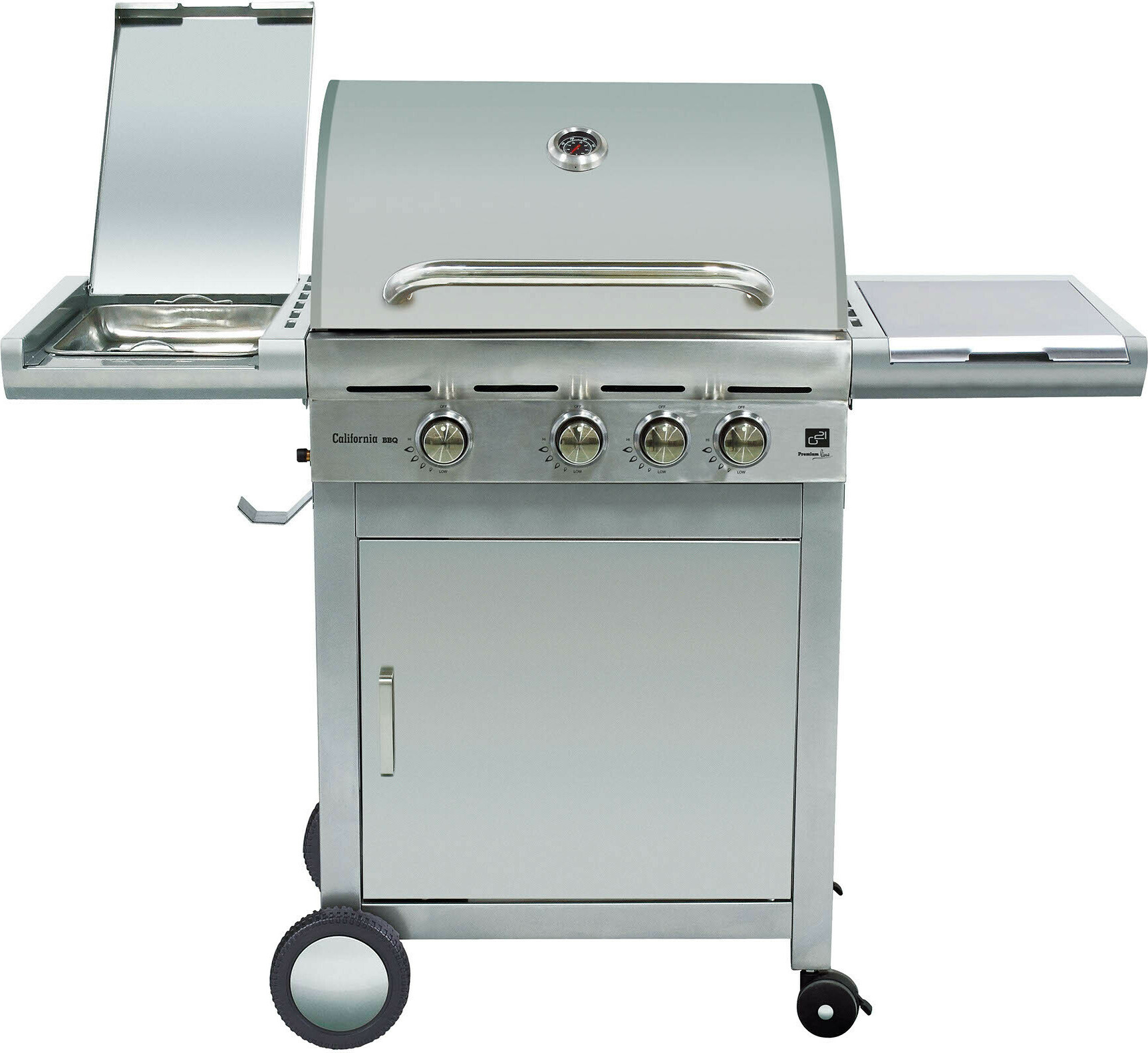 G21 Plynový gril California BBQ Premium line, 4 horáky G21-6390305