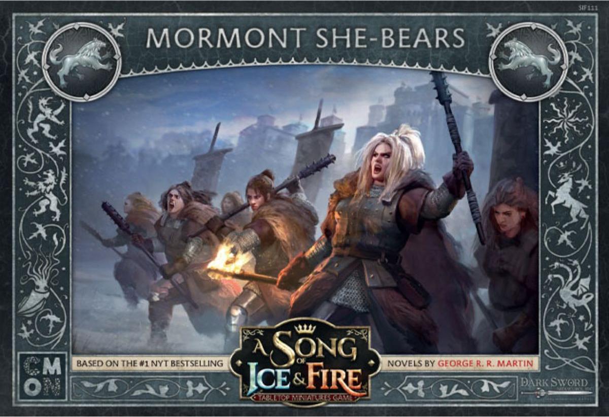 CMON Song of Ice & Fire - Mormont She-bears (Bärinnen von Haus Mormont) CMND0162