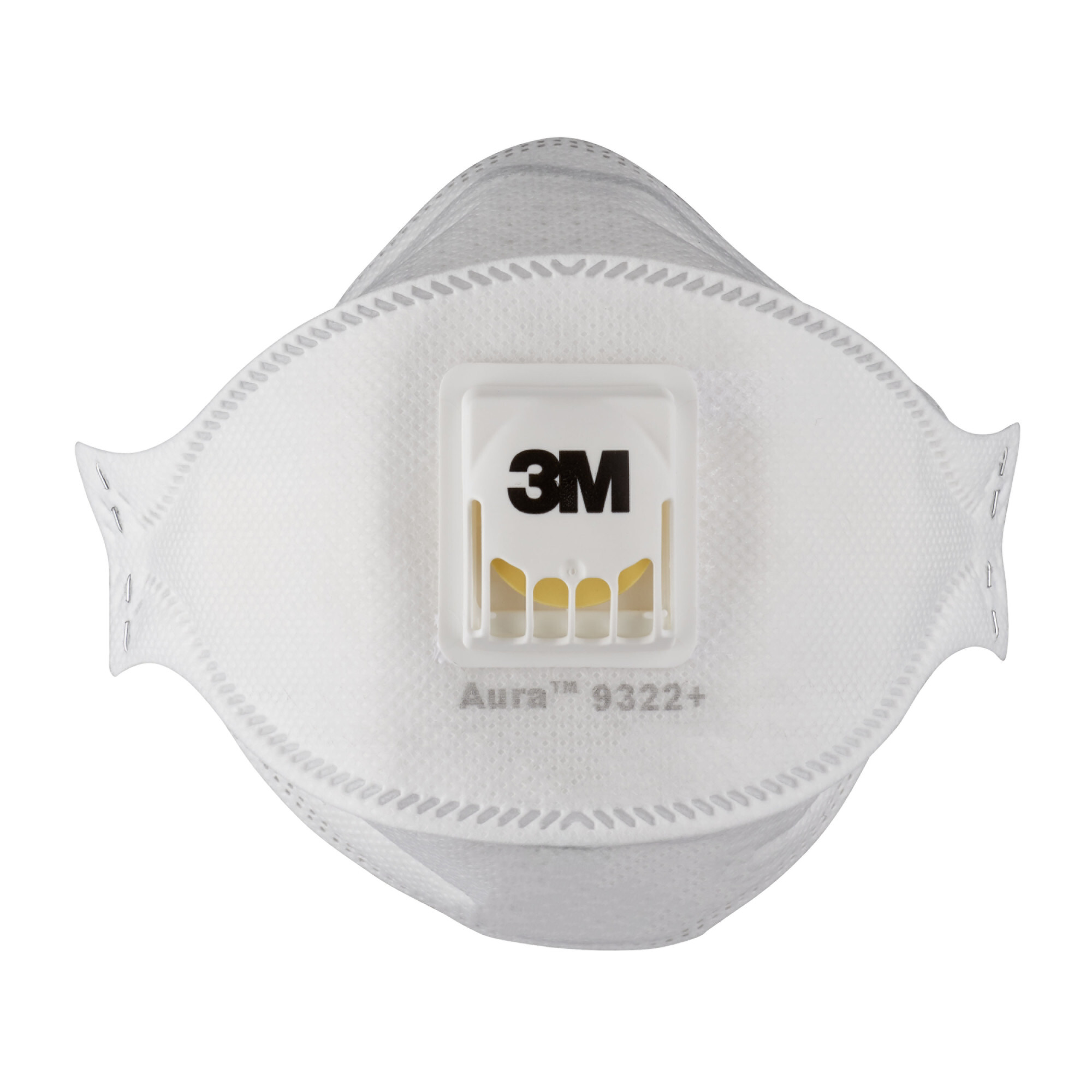 3M™ Aura™ Comfort Cool Flow™ Atemschutzmaske 10er Pack - 9322+ FFP2 - mit Ventil - Partikelmaske 7100140882
