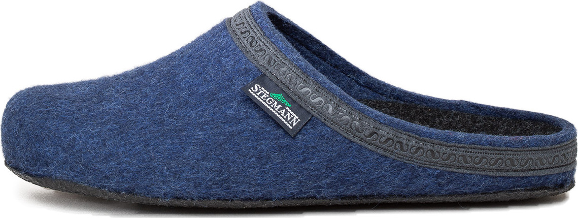 Stegmann Filz Clogs Hausschuh mit anatomischer Passform, Rutschfeste Sohle, Herausnehmbares, anatomisch geformtes Fußbett 17-827