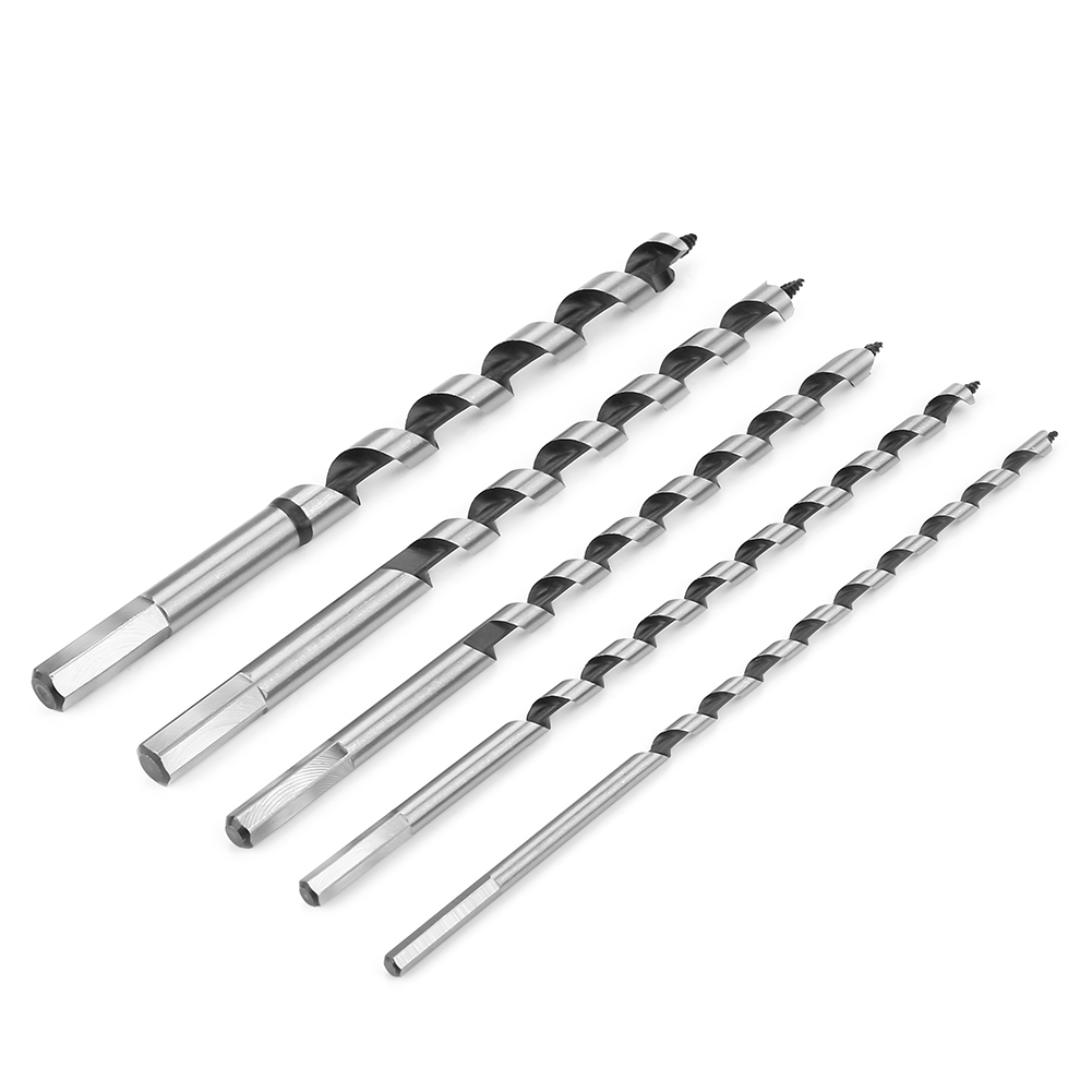 5 ks/sada šesťhranných rukovätí z uhlíkovej ocele na rýchle rezanie vrtákov Carpenter Tool