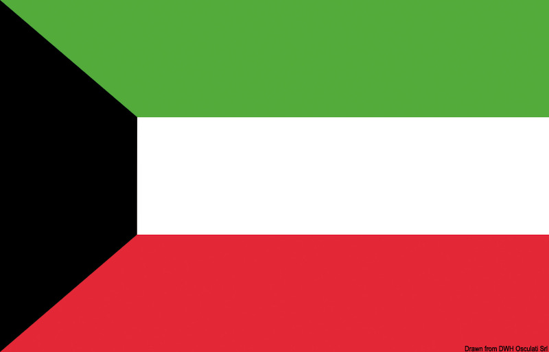 Flagge Kuwait 40 x 60 cm Osculati 35.435.03