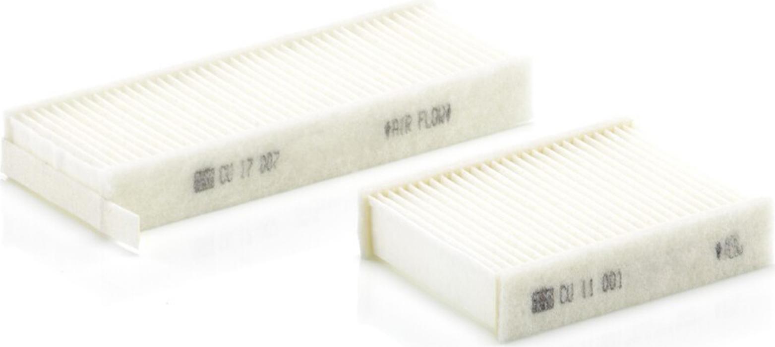 Mann Filter MANN-FILTER CU 17 009-2 Innenraumfilter Pollenfilter für DAF XD