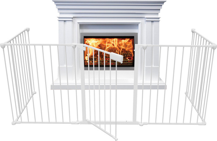 TolleTour Kaminschutzgitter Absperrgitter 5x Türschutzgitter Vogelschutz Baby Weiß RL-HG9161-1-HESjhd