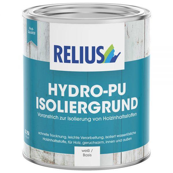 Relius Hydro-PU Isoliergrund weiß / Basis W 0,75 Liter - Voranstrich zur Isolierung von Holzinhaltsstoffen 276934