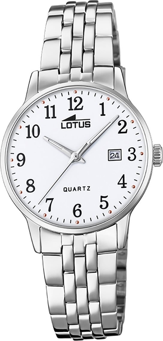 Dámske náramkové hodinky Lotus z nehrdzavejúcej ocele strieborné Elegant Classic D2UL18698/1