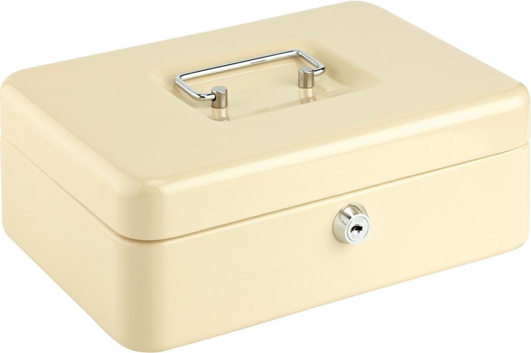 Decayeux Münzbox aus Metall 200 x 88 x 160 Beige
