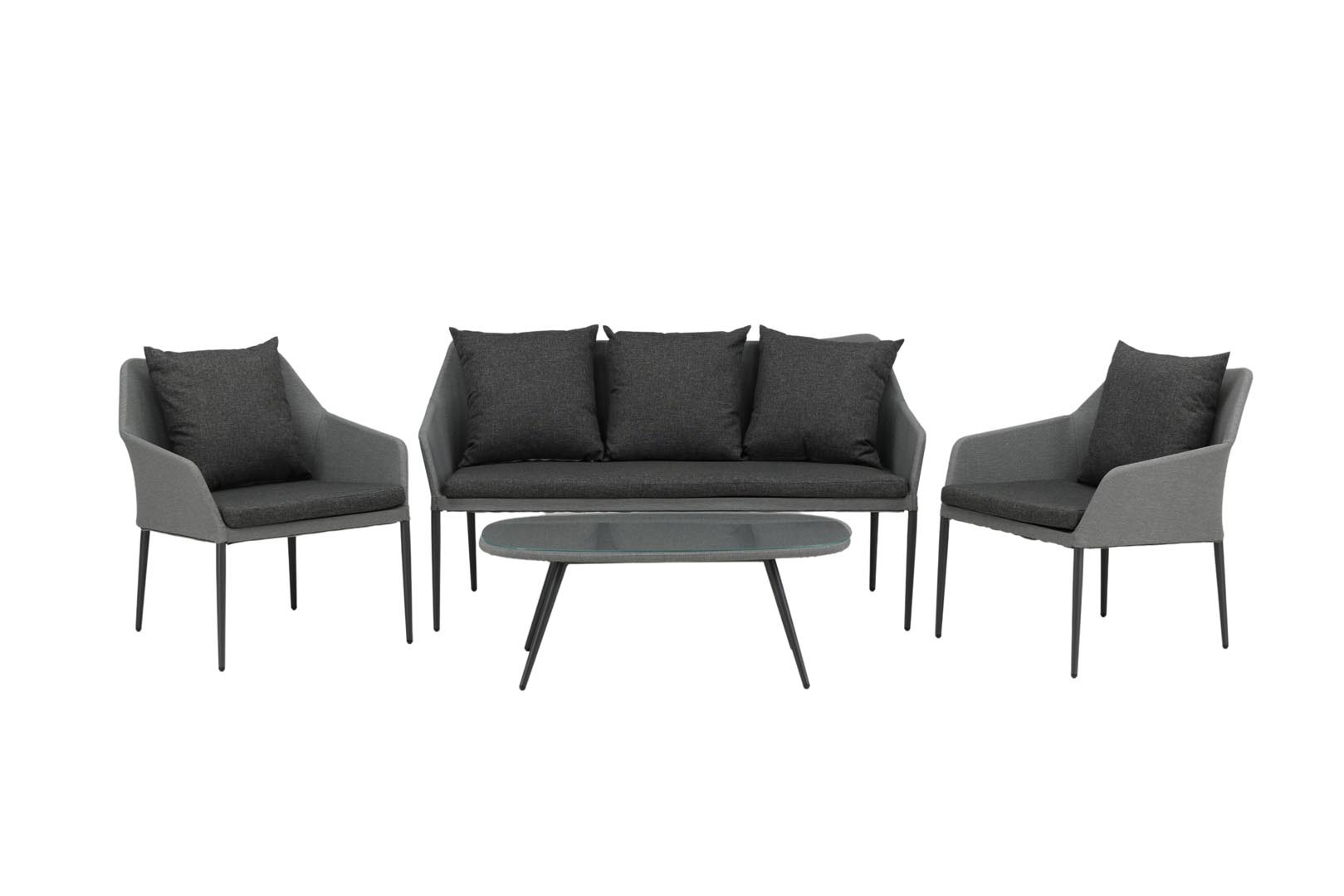 Venture Home Lounge Set Spoga Grey