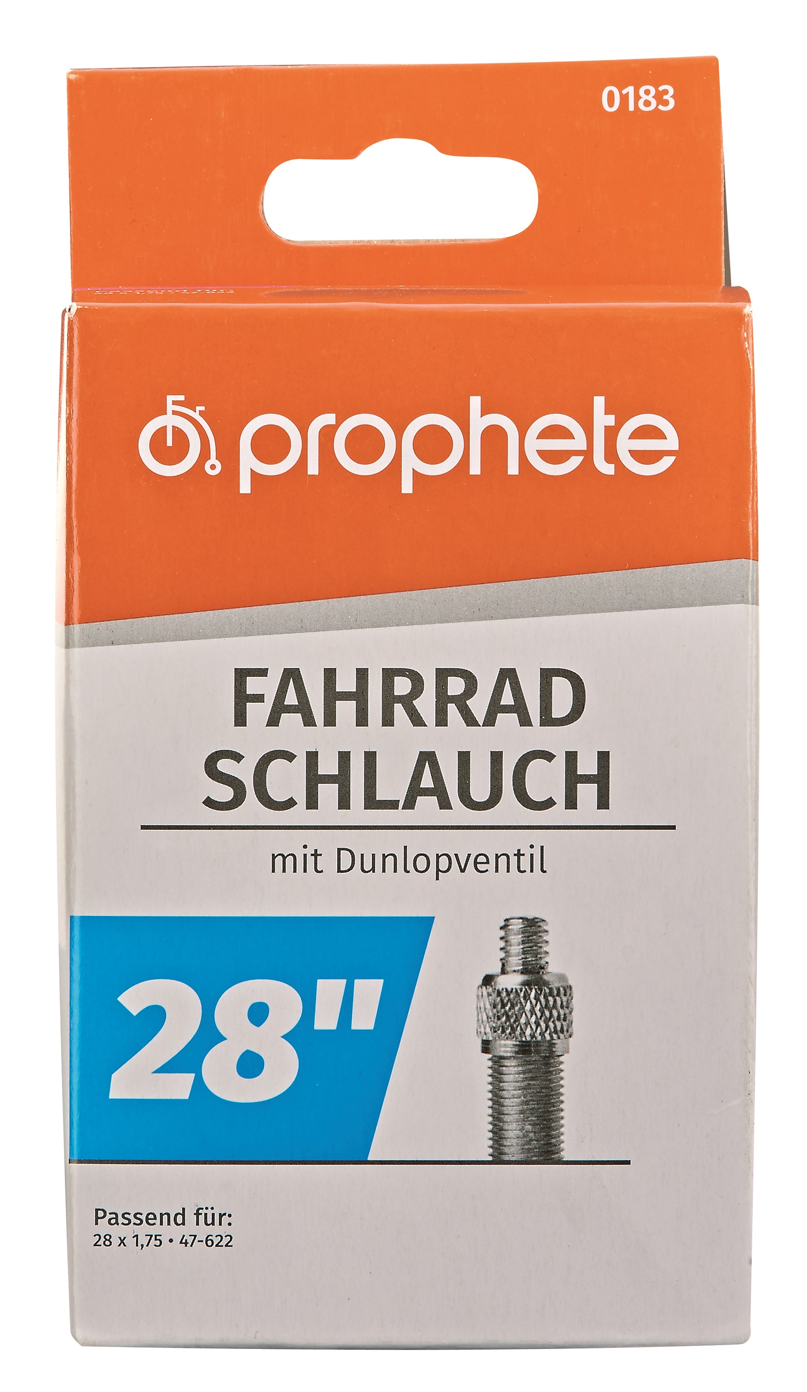 Prophete 0183 Fahrradschlauch - x 2 1,75 28 x