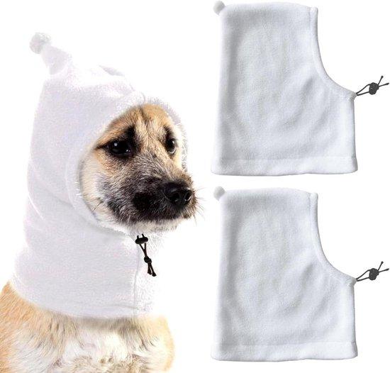 OEM Zwei Winterhunde-Mützen aus Leopardenflanell - warme Hundefelle - niedliche Hundefellmützen - Hunde-Kap für alle Größen - Weihnachtsgeschenke 2026