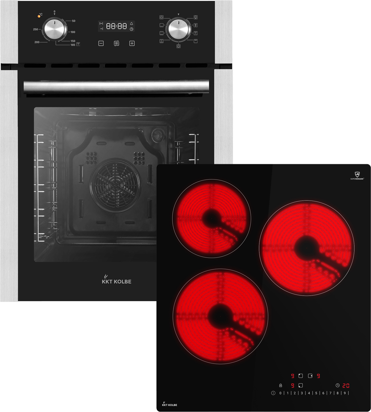 Backofen und Kochfeld SET4505KF45RL