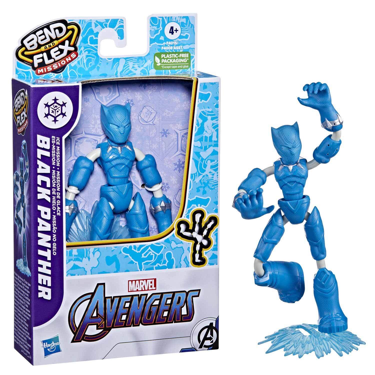 Hasbro Avengers Bend und Flex Ice Missionen F40155X0