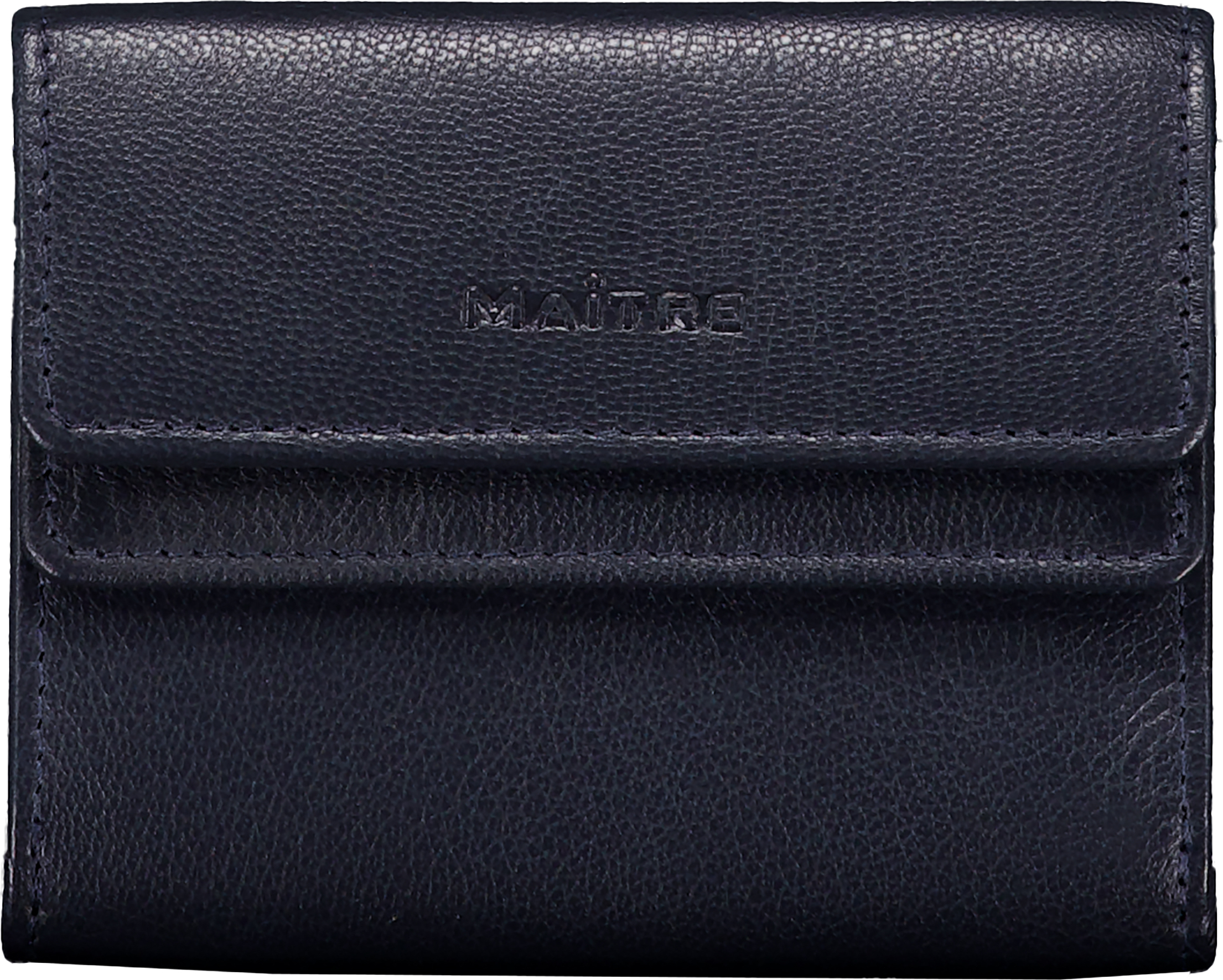 Maitre Lederoase Maitre Geldbörse Bromley Deda Blau BROM-406-1897.400