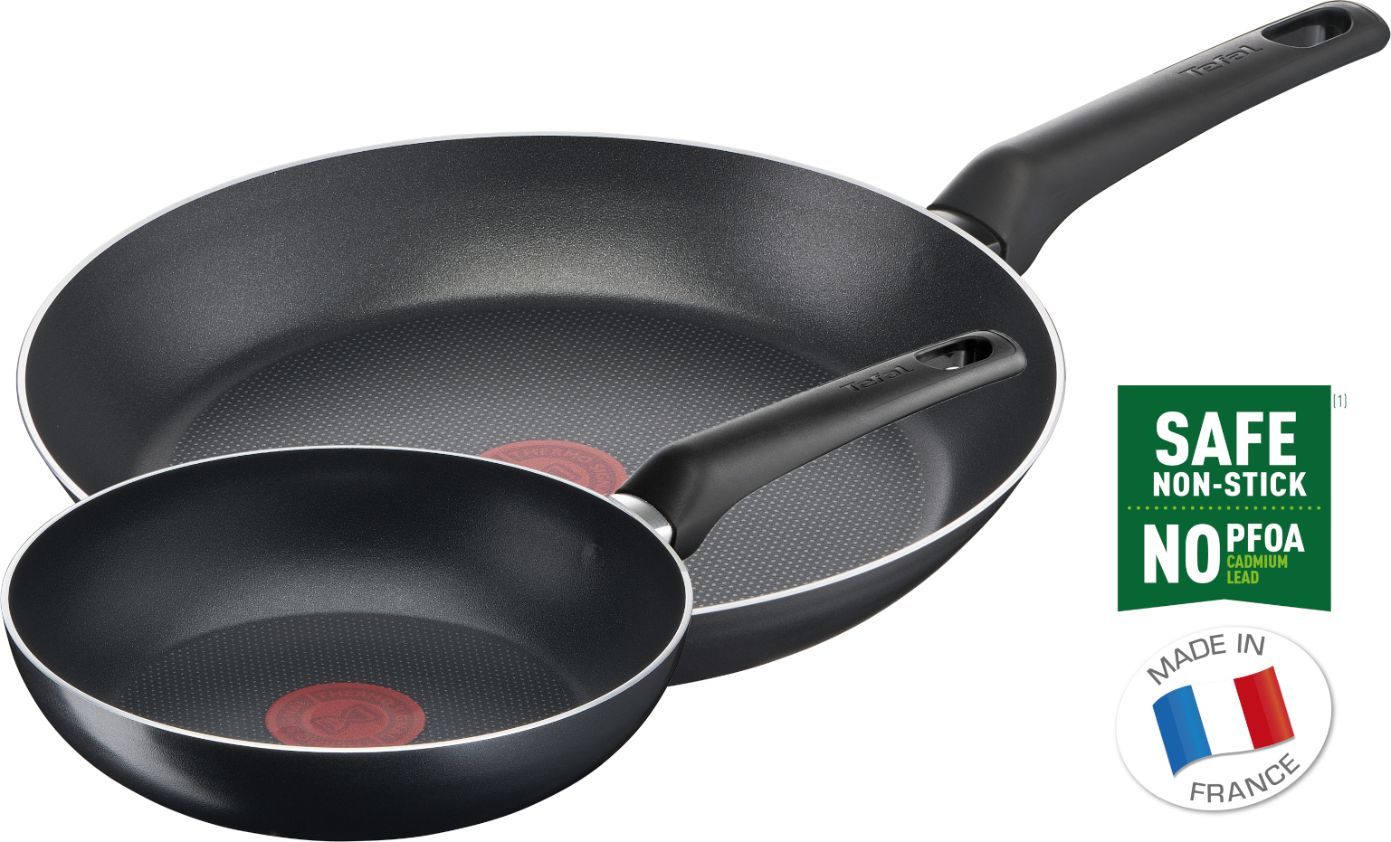 Tefal B5569153 Simple Cook 3 részes serpenyő szett, 20/24/28 cm