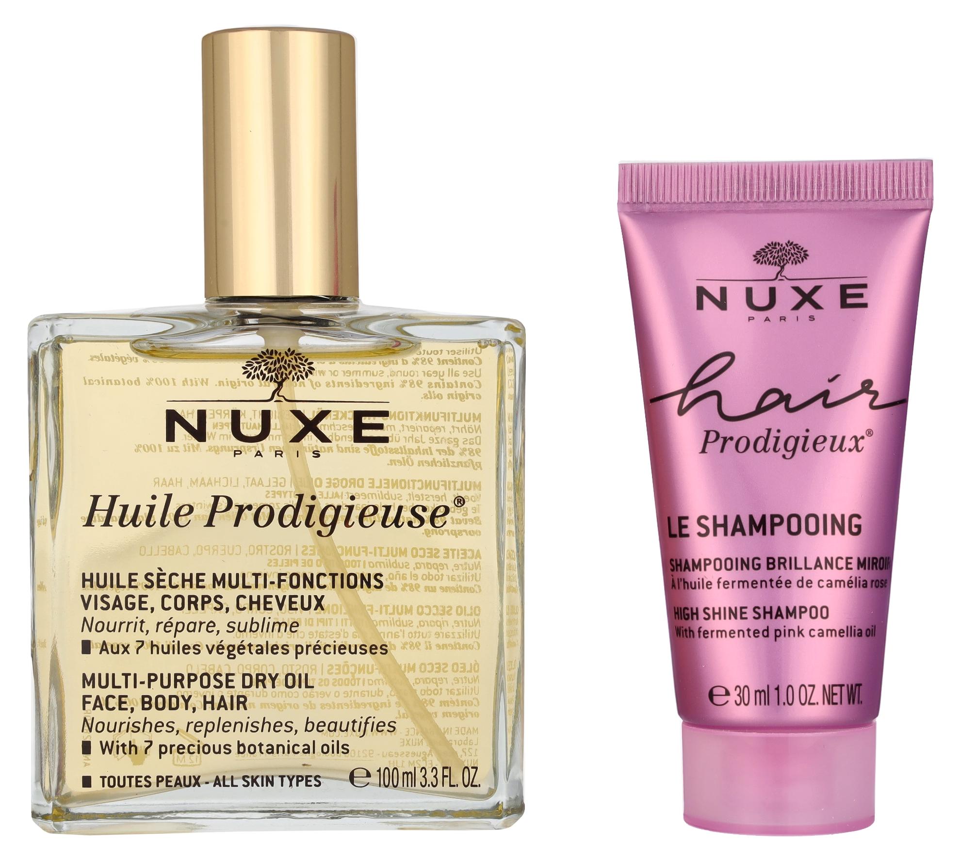 Nuxe Huile Prodigieuse Set Huile Prodigieuse 100ml/Shampoo 30ml 130 ml